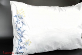  Pillowcase set - Shameplant embroidery
